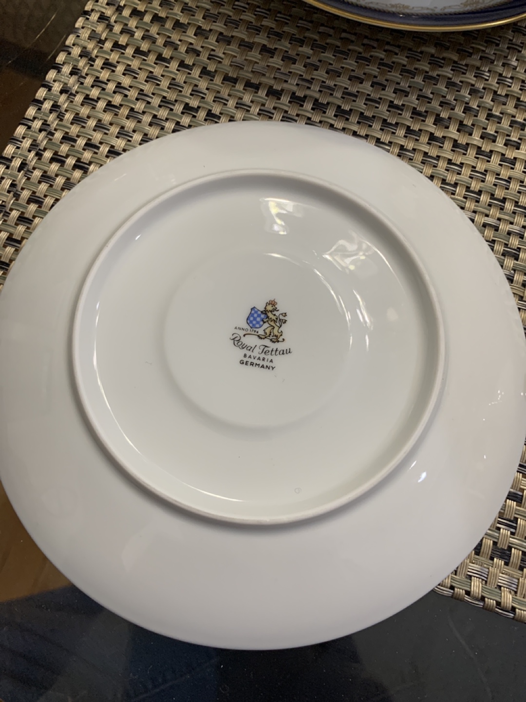 Royal Tettau Bavaria Germany Soup Bowls and Plates Set - photo 2
