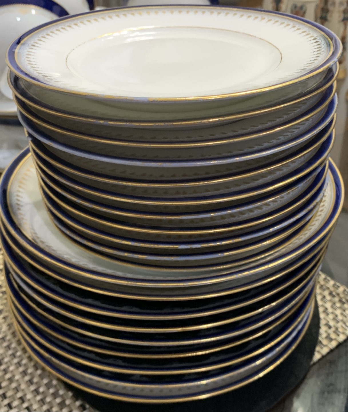 Royal Tettau Bavaria Germany Soup Bowls and Plates Set - photo 4
