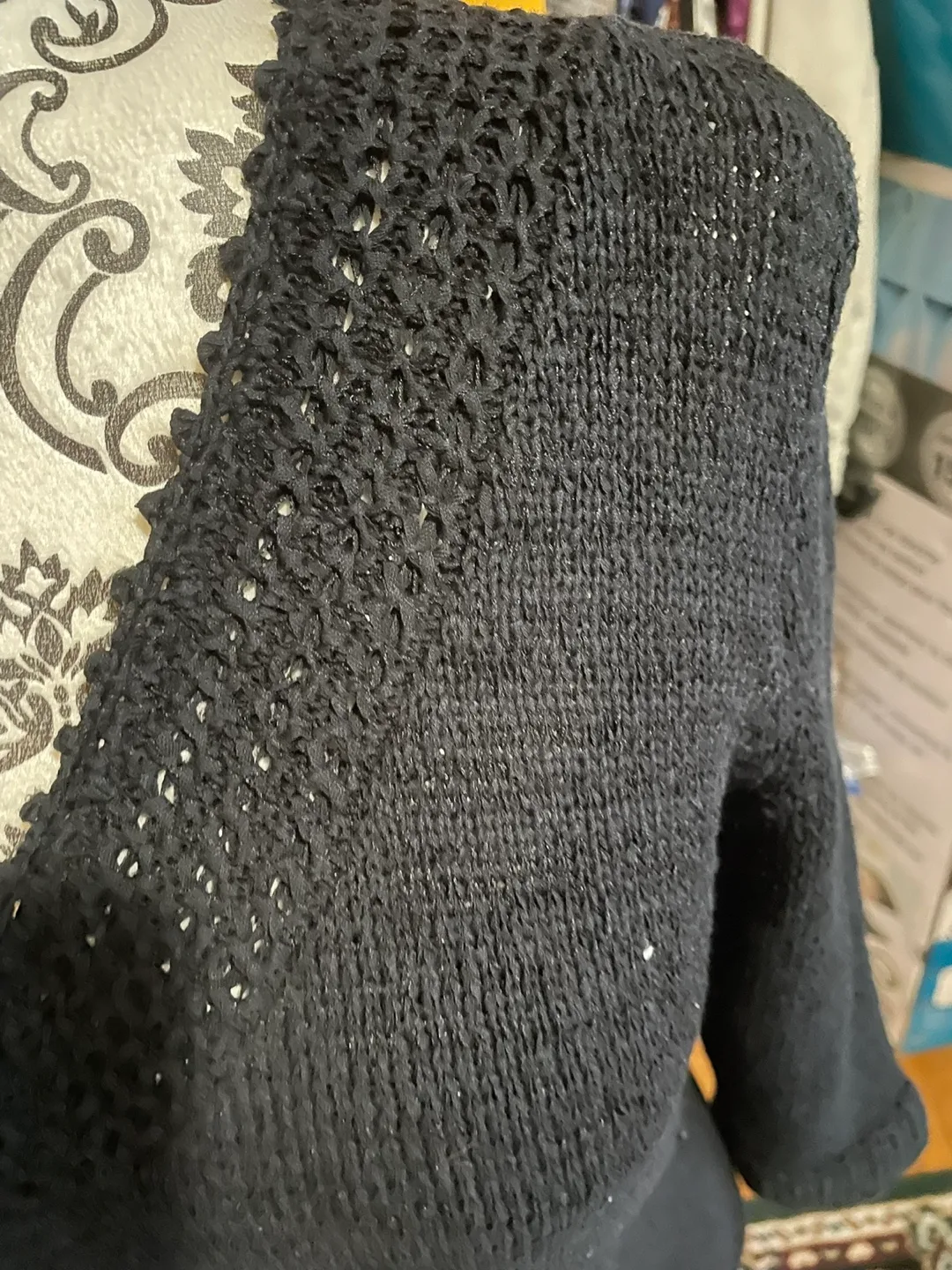 Nomi Black Knit Sweater - Size L/G image indicator(3)