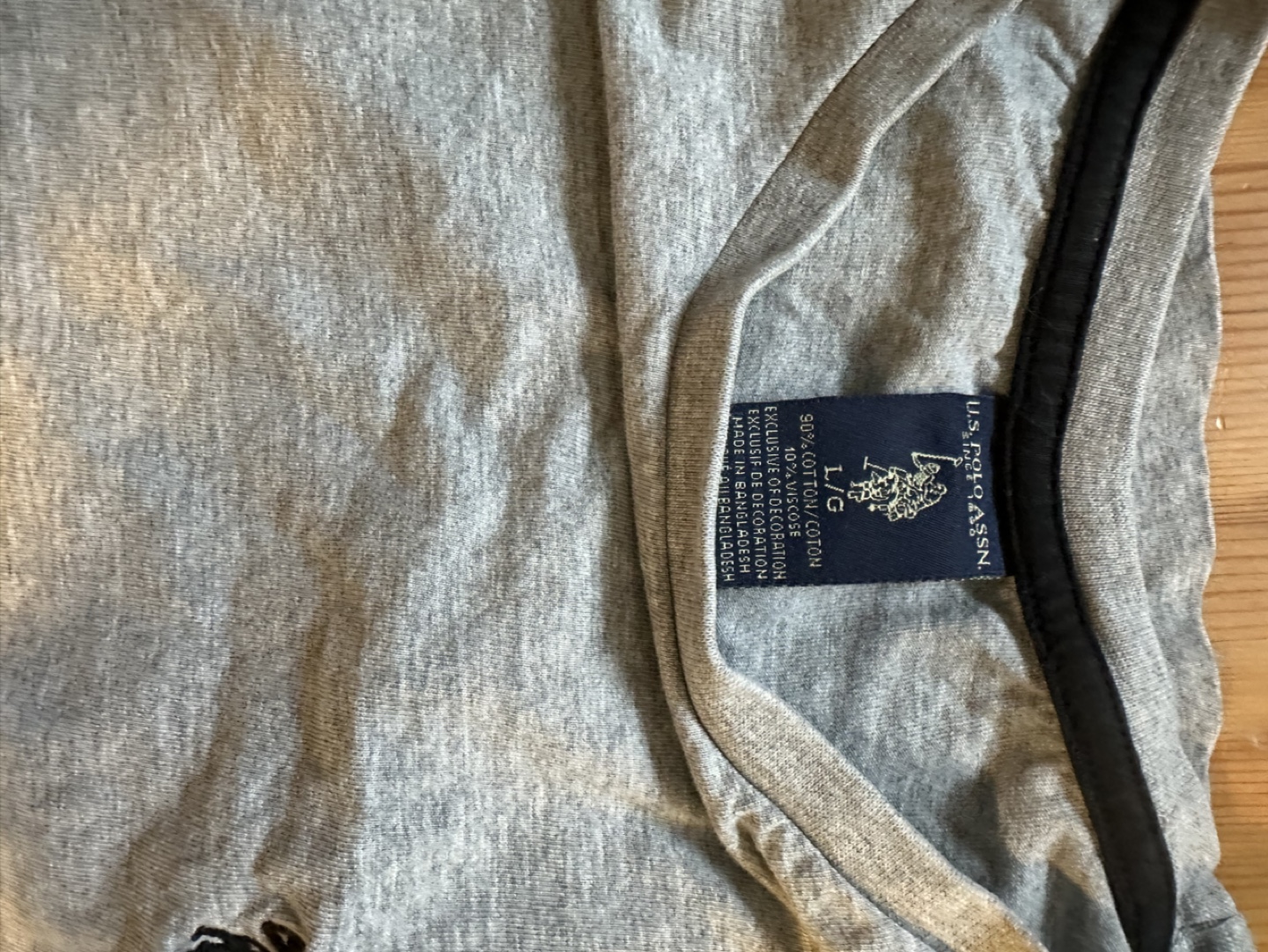 US Polo Assn. Men's Long Sleeve T-Shirt - Grey