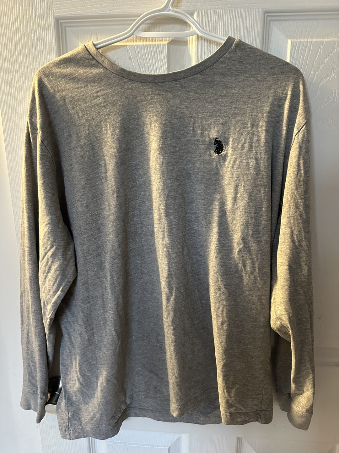 US Polo Assn. Men's Long Sleeve T-Shirt - Grey - photo 2