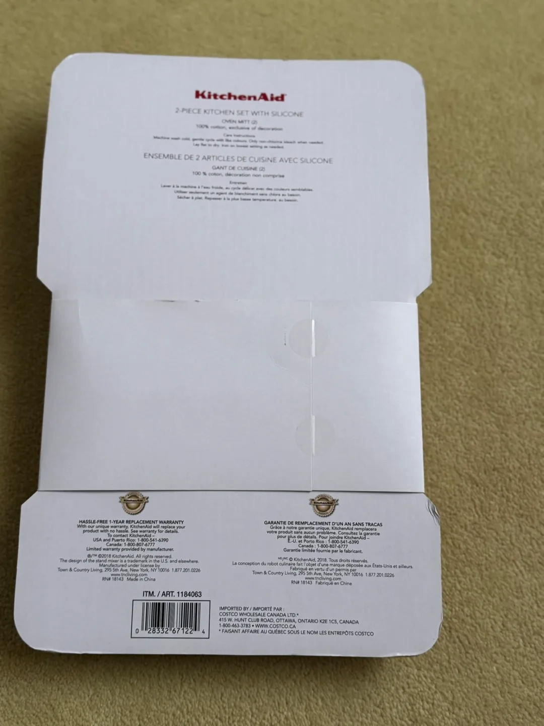 🧡 KitchenAid 2-Piece Silicone Oven Mitt Set image indicator(2)