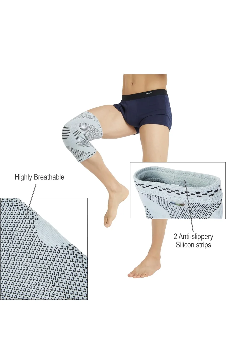 Knee Brace , knee Support, knee sleeve image indicator(2)