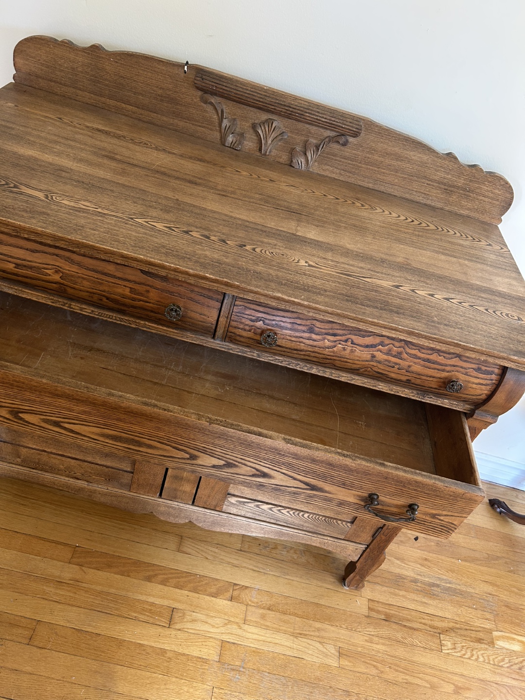 Antique Wooden Hutch - photo 4