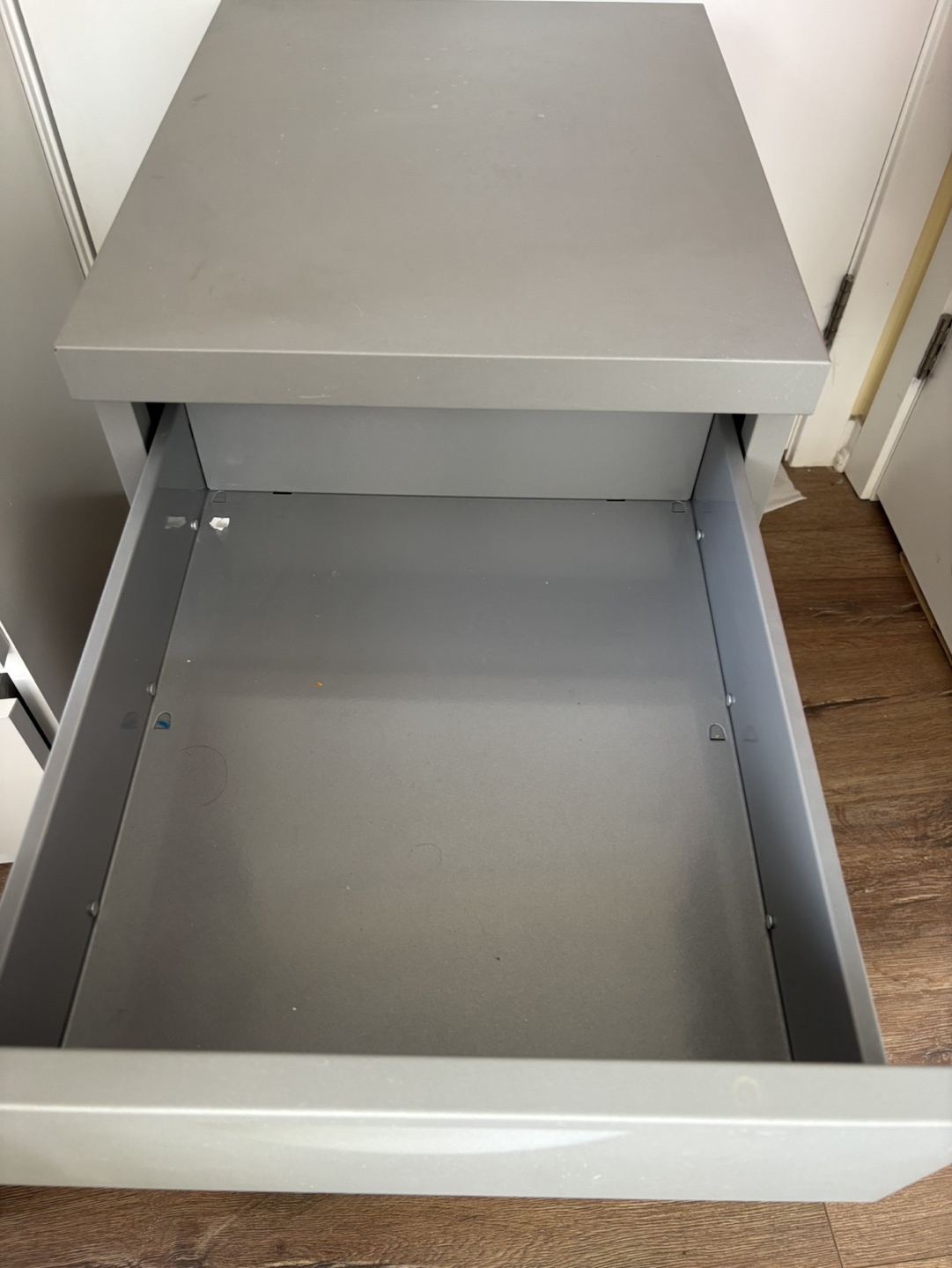 IKEA Metal Mobile Filing Cabinet with Two Drawers - photo 3
