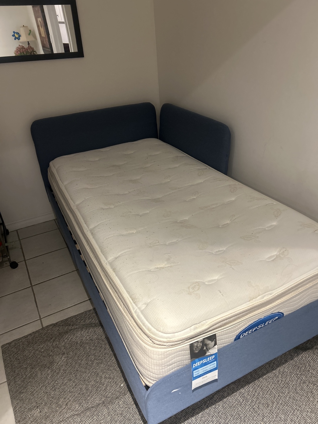 Twin DeepSleep Mattress and Frame Set
