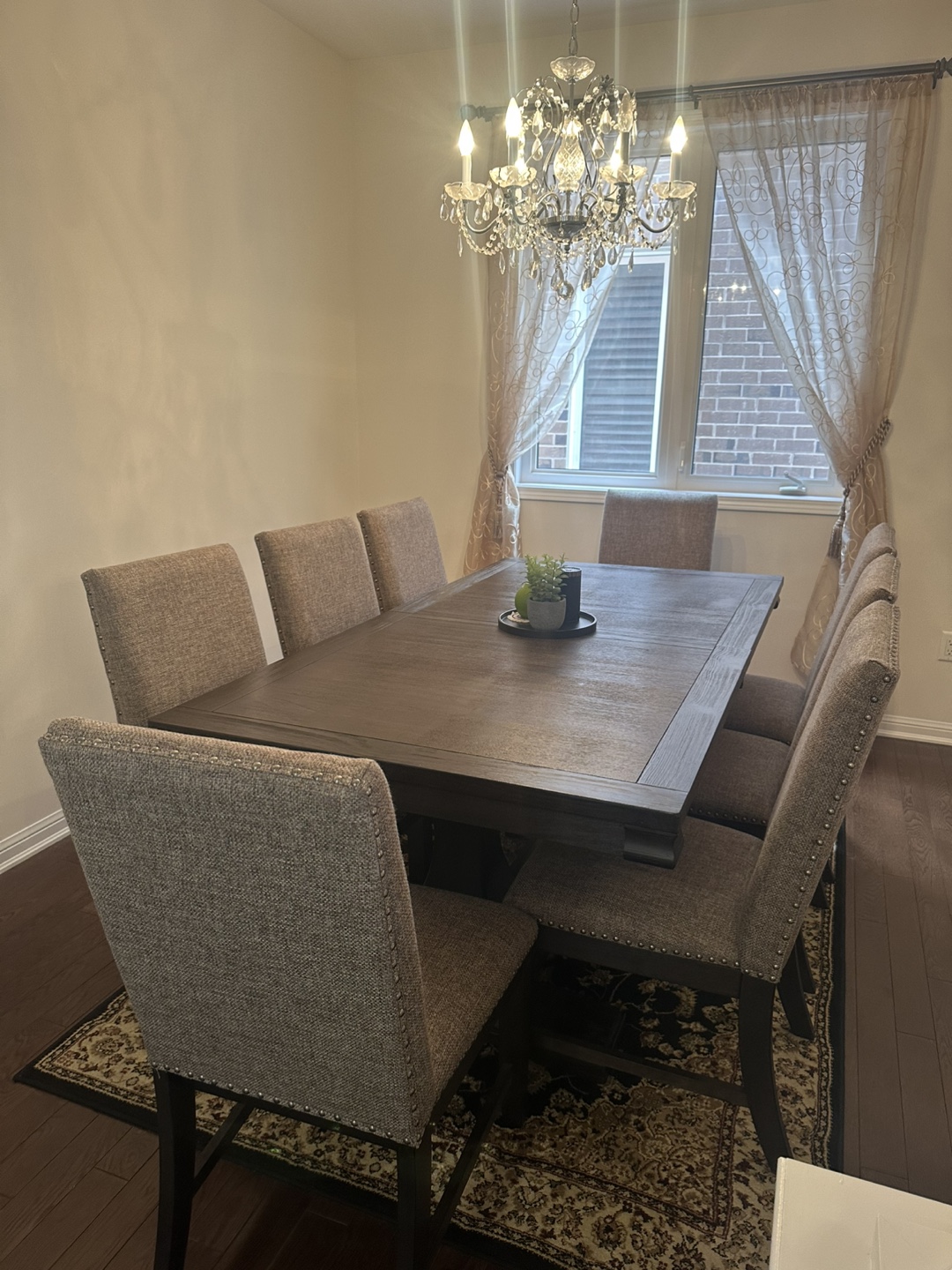 8-Piece Dining Set: Table - photo 2