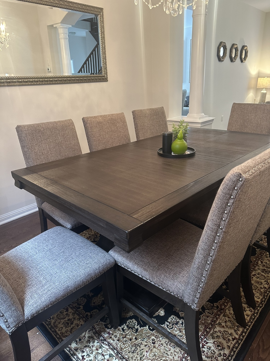 8-Piece Dining Set: Table