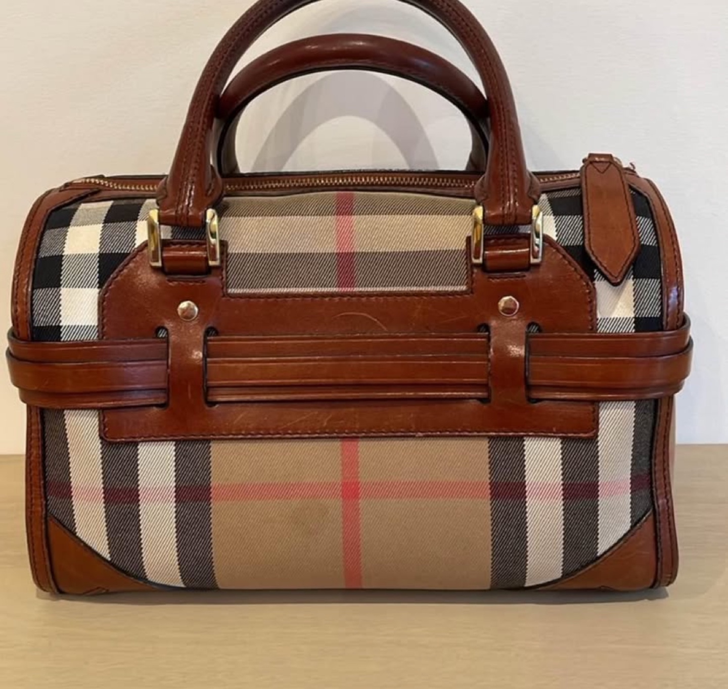 Burberry Alchester bridle bowling bag - photo 2
