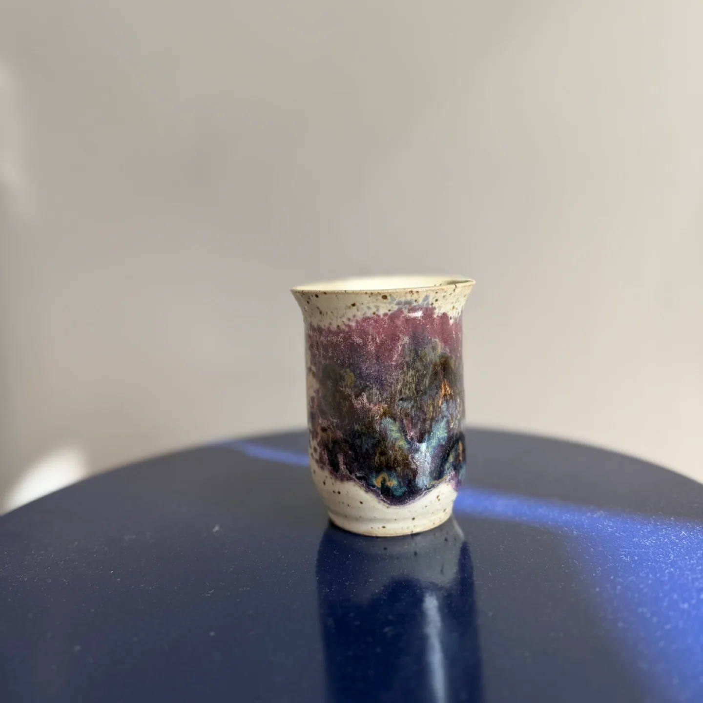 Glazed Speckled Ceramic handmade mug image indicator(3)