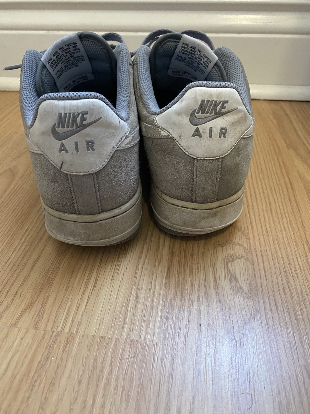 Nike Air Force 1 Low Suede Sneakers - Mens Size 10 - photo 3