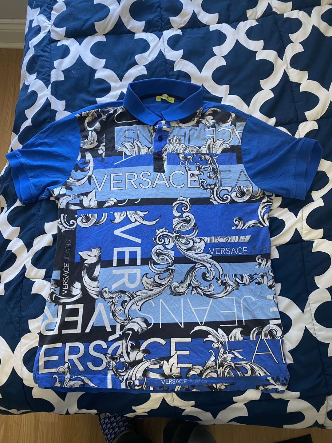 Versace Couture Men's Short Sleeve Polo Shirt