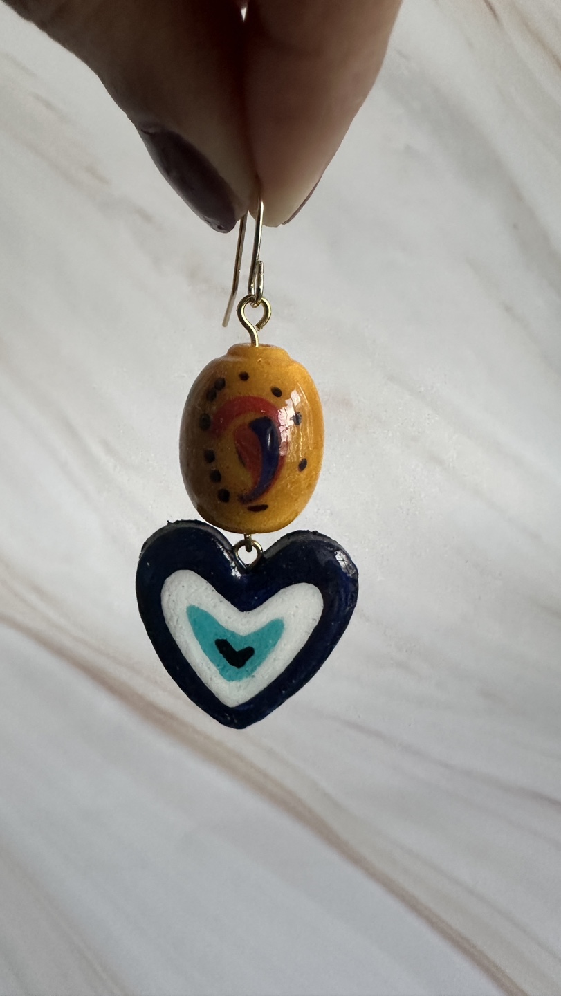 Handmade Evil Eye Earrings by Ritzee - photo 2