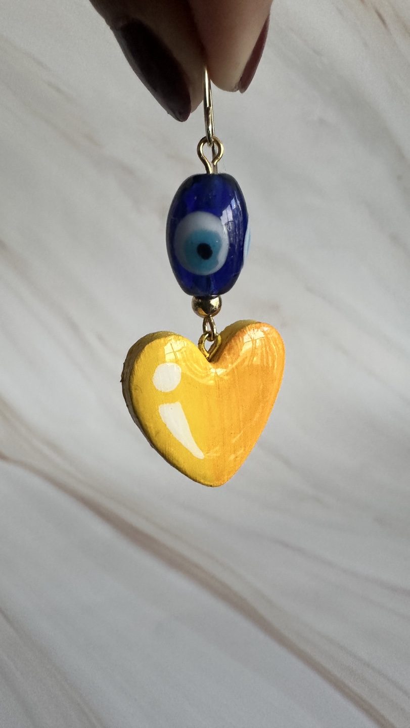 Handmade Evil Eye Earrings by Ritzee - photo 3