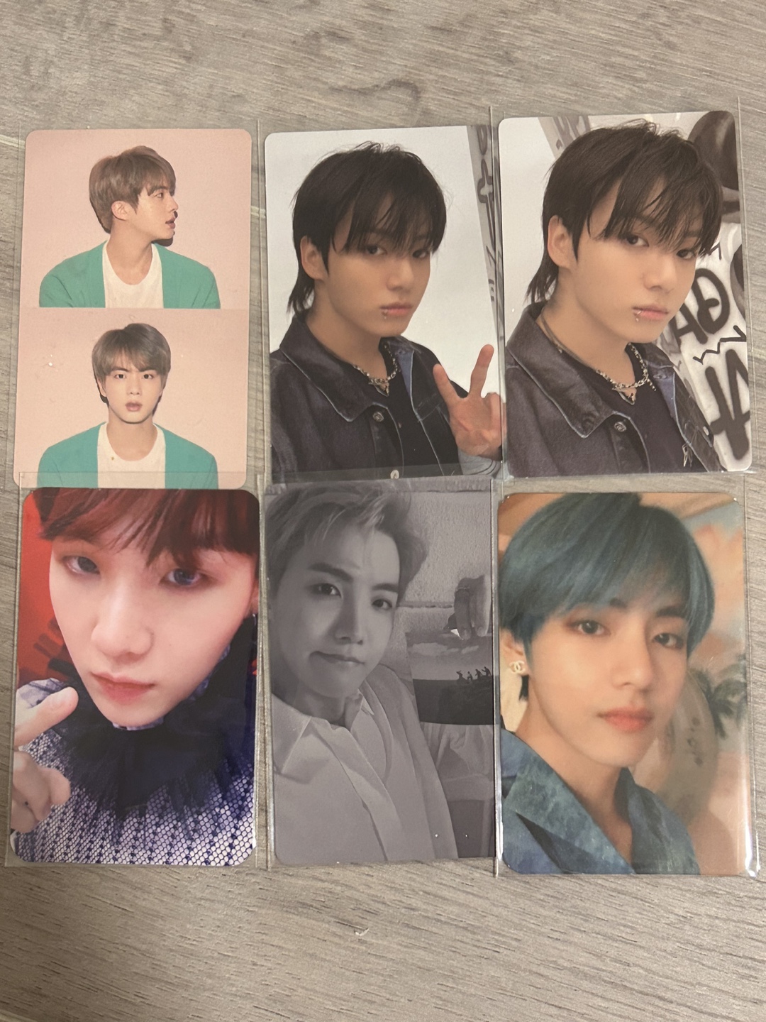 BTS Photocards -  Set of 6