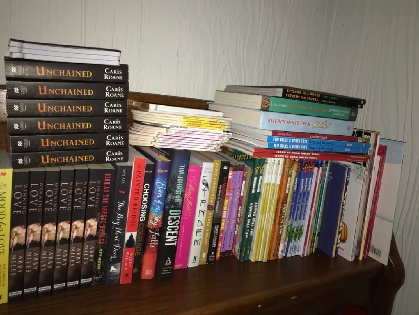 Large Collection of Cookbooks and Novels image indicator(3)