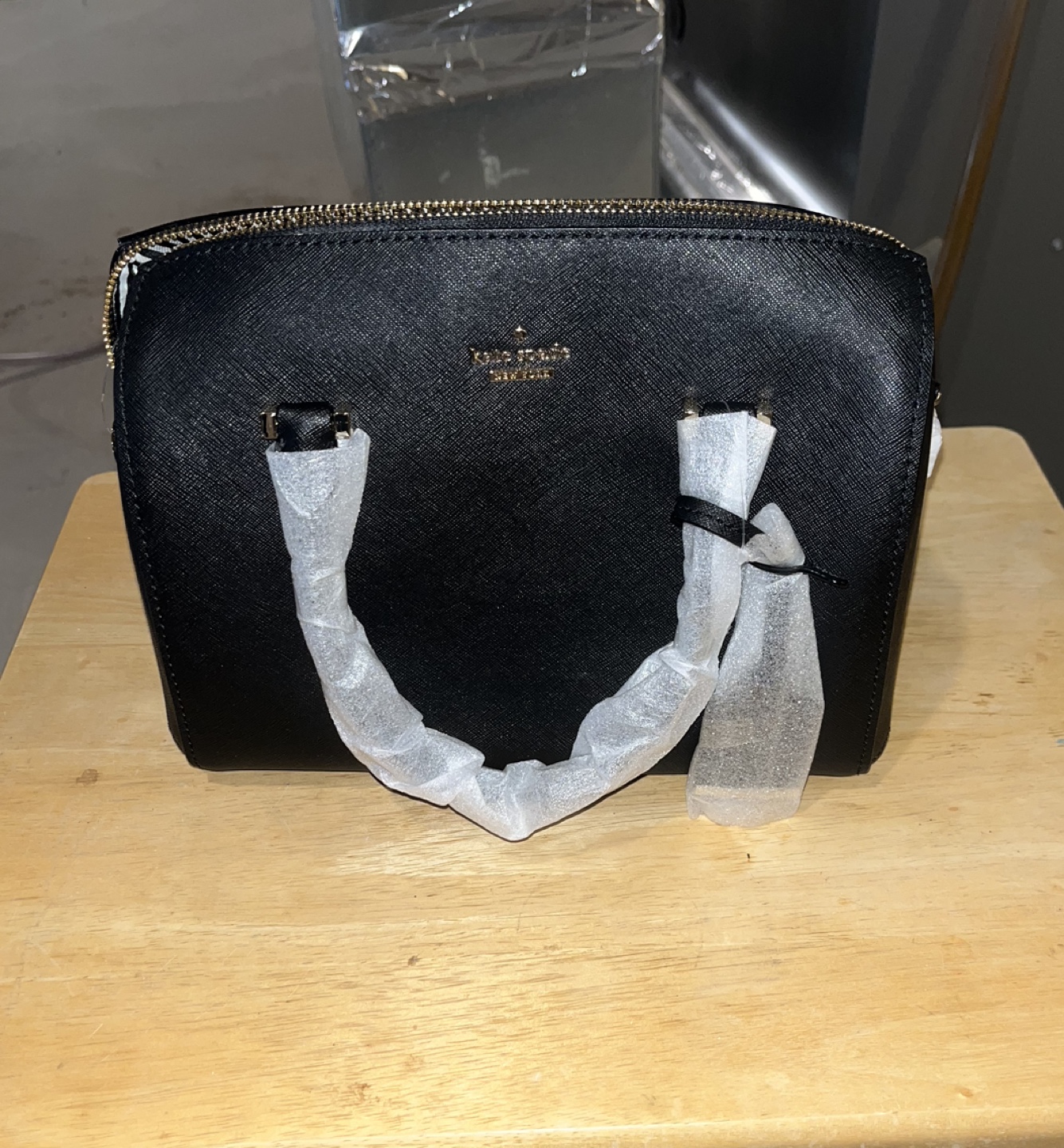 Kate Spade New York Black Leather Handbag