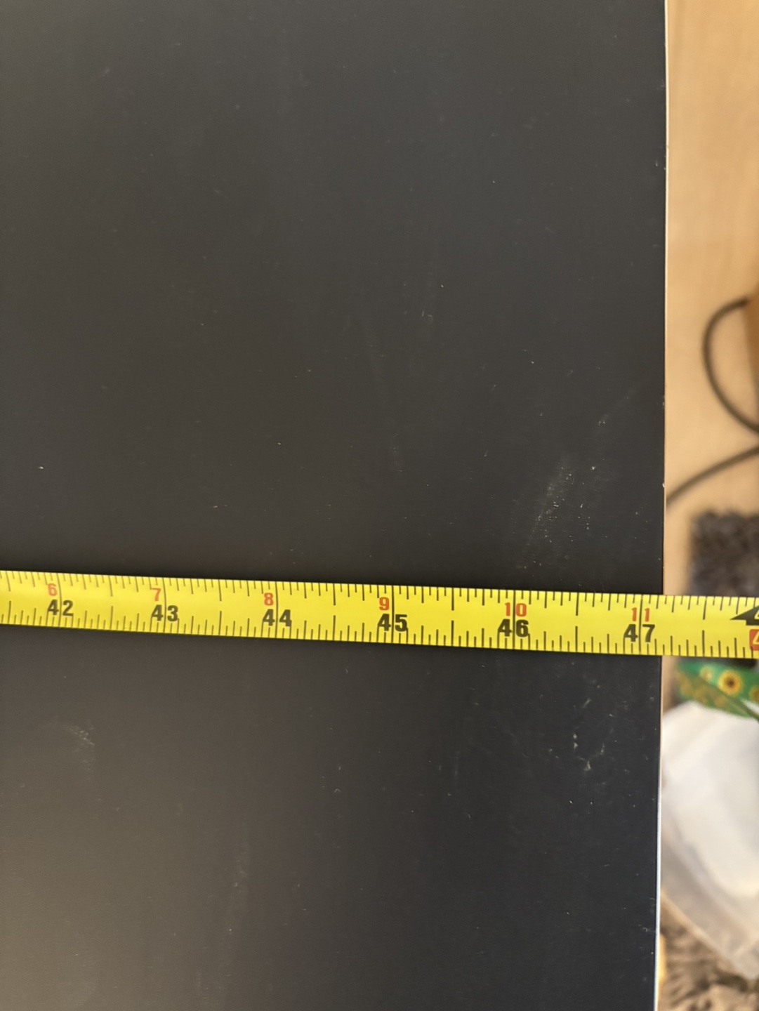 IKEA LINNMON Tabletop and legs - Blueish Dark Grey, - photo 3