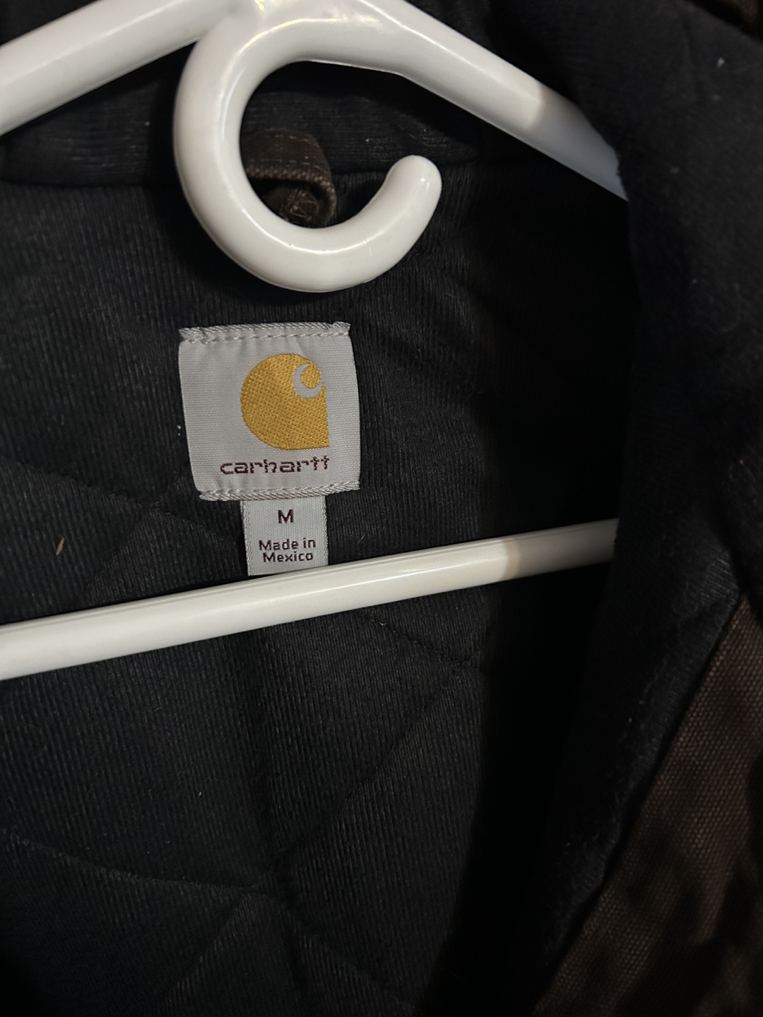 Carhartt Women's Brown Hooded Jacket & Bib Overalls Set - Size M - photo 2