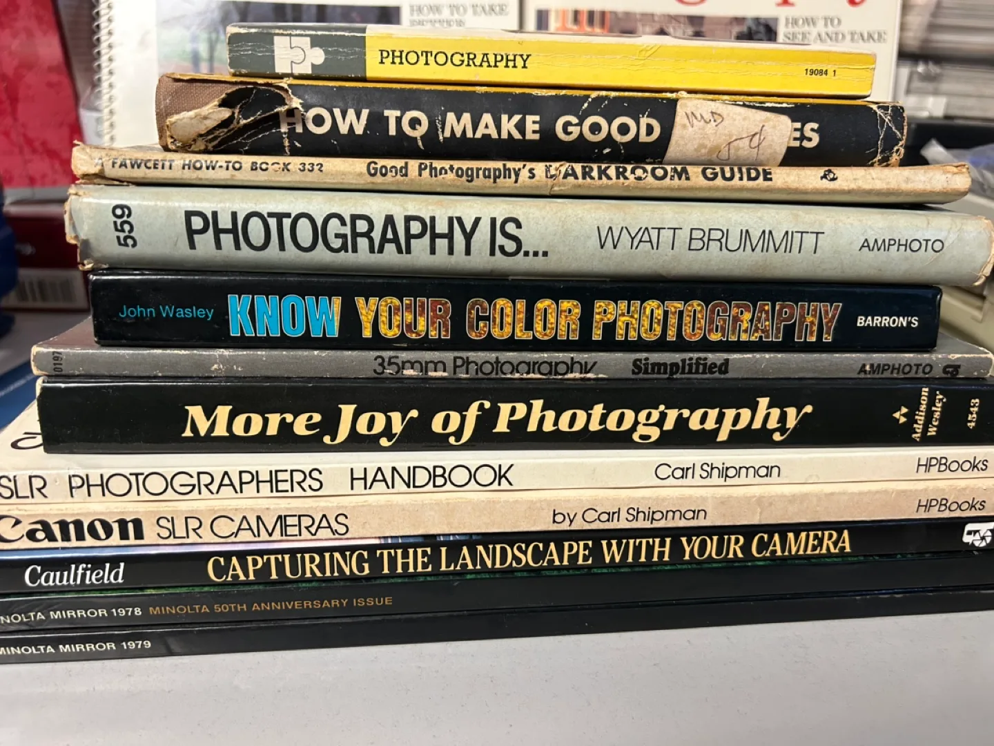 Vintage Photography Book Collection image indicator(5)