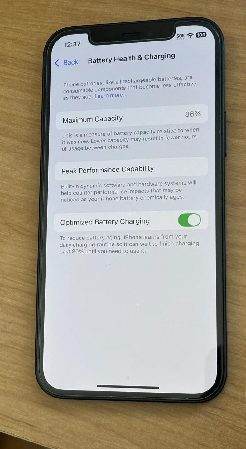 Mint Condition Apple iPhone 12 Unlocked image indicator(6)