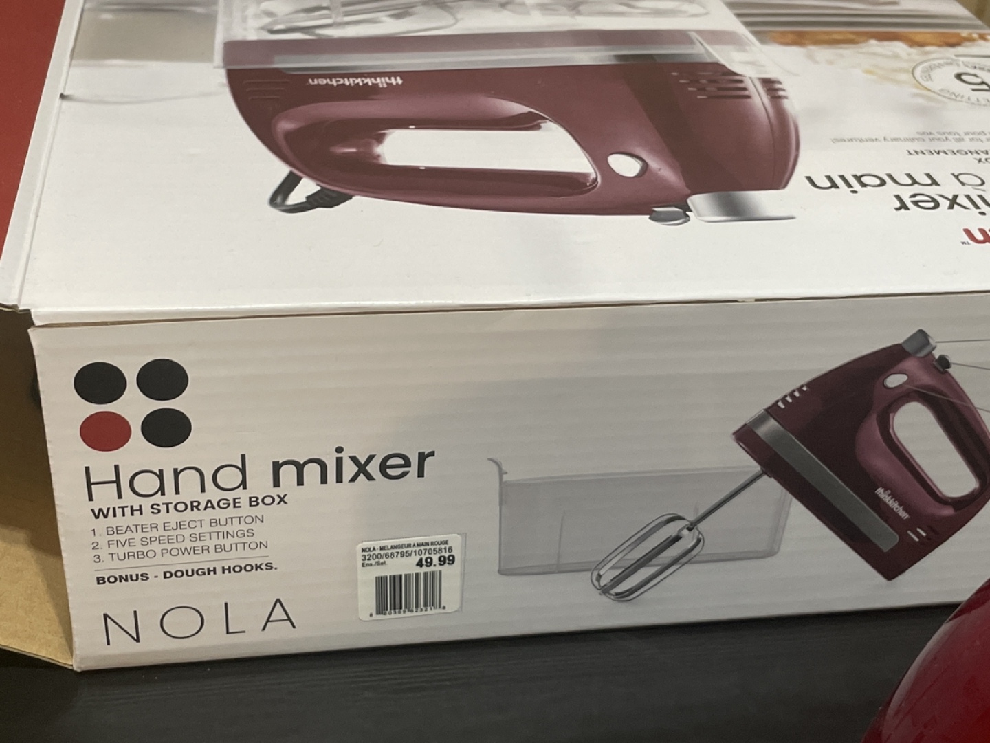 New Thinkkitchen Hand Mixer with Storage Box - photo 2
