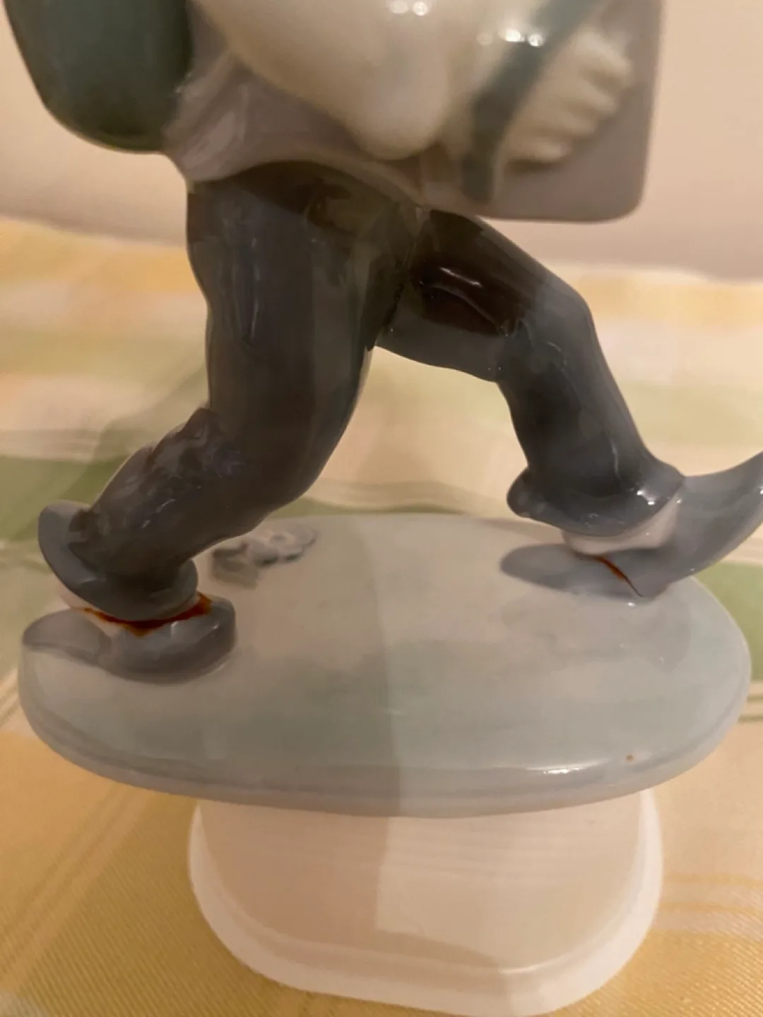 Vintage Porcelain Figurine Boy with Accordion image indicator(4)