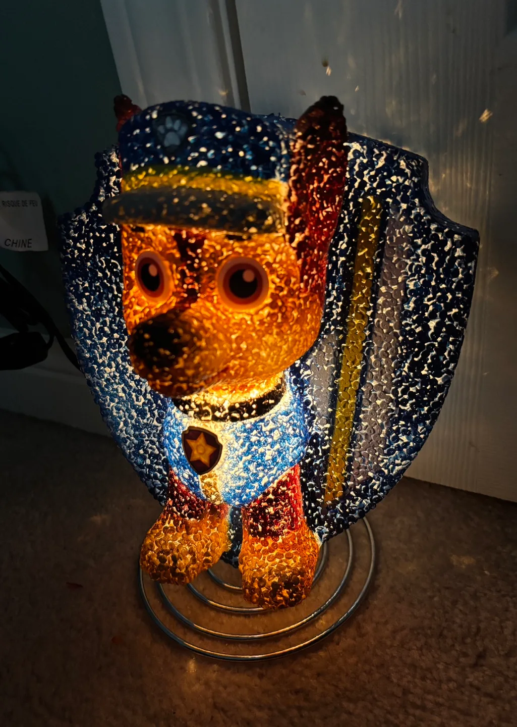 Paw Patrol Chase Night Light Lamp image indicator(3)