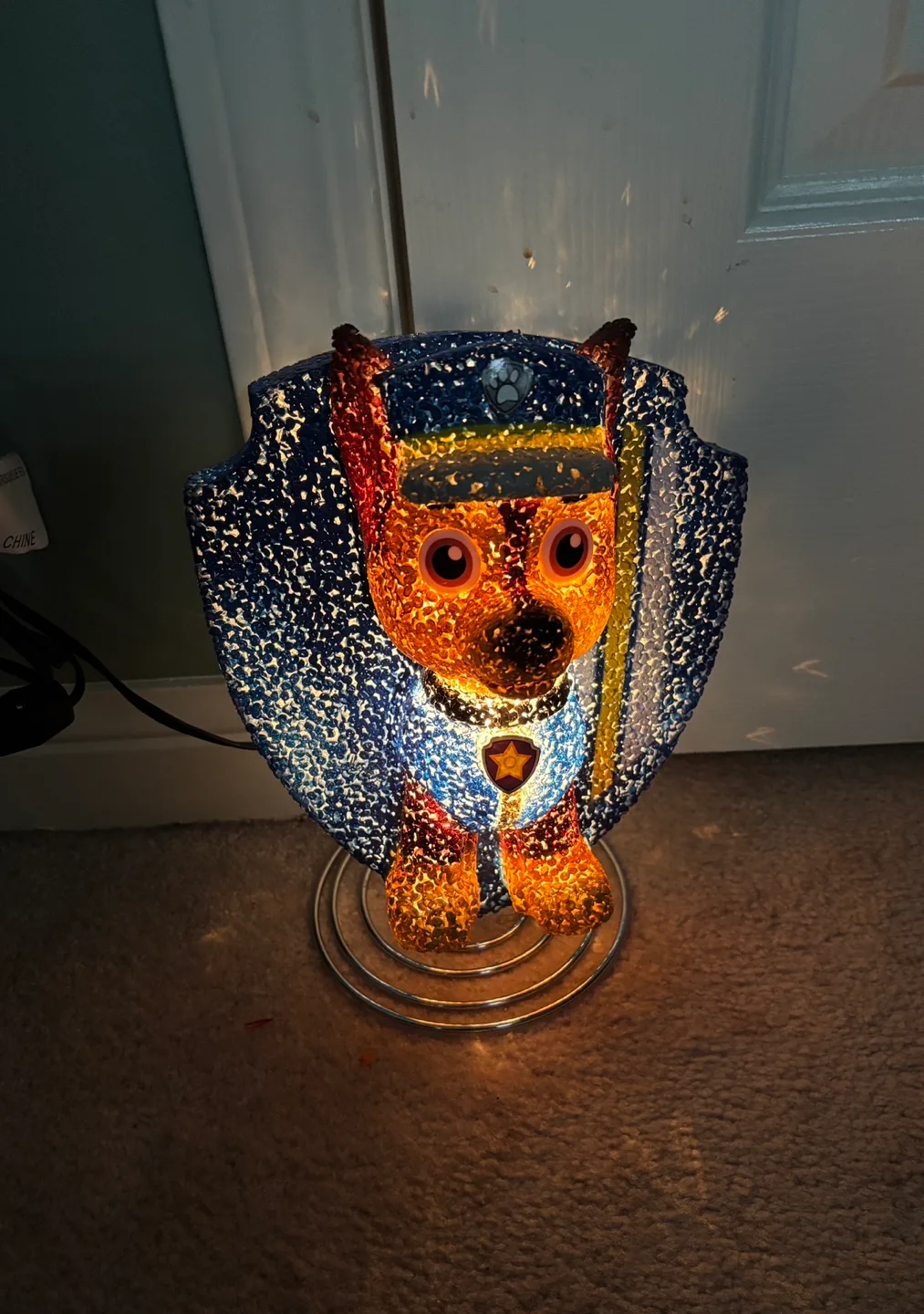 Paw Patrol Chase Night Light Lamp image indicator(2)