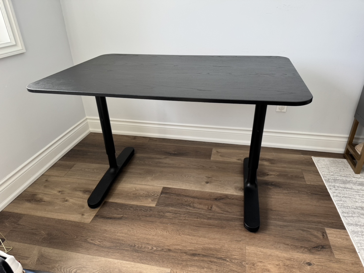Black Desk - Adjustable Height - photo 3