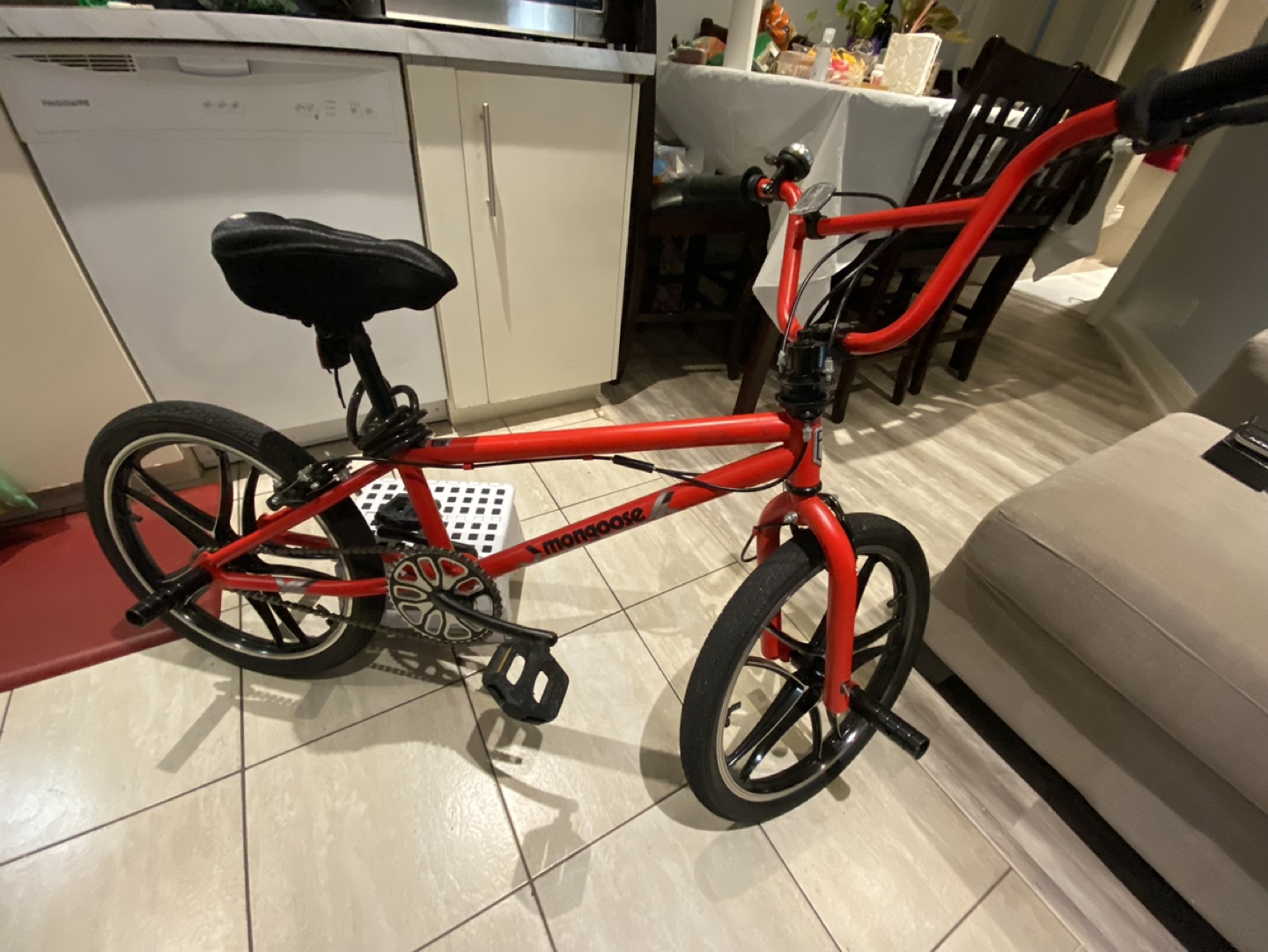 Mongoose BMX Bike - Red - photo 2