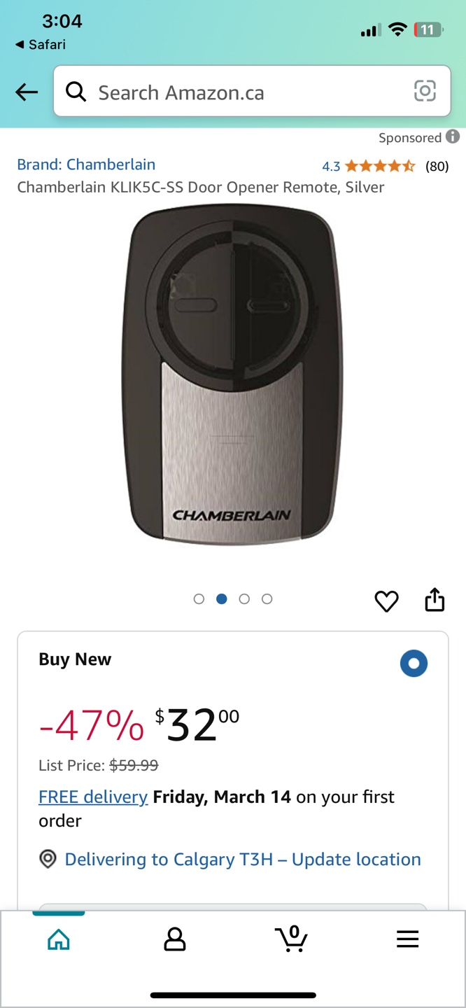 Brand new chamberlain garage opener - photo 2