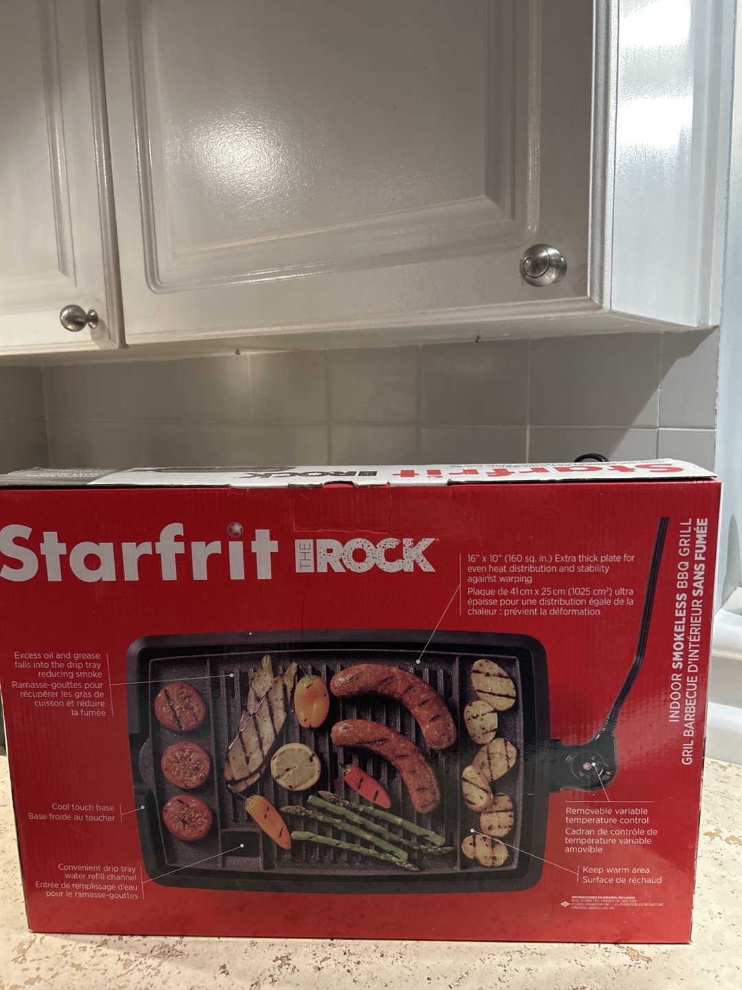 Starfrit The Rock Indoor Smokeless BBQ Grill - photo 2