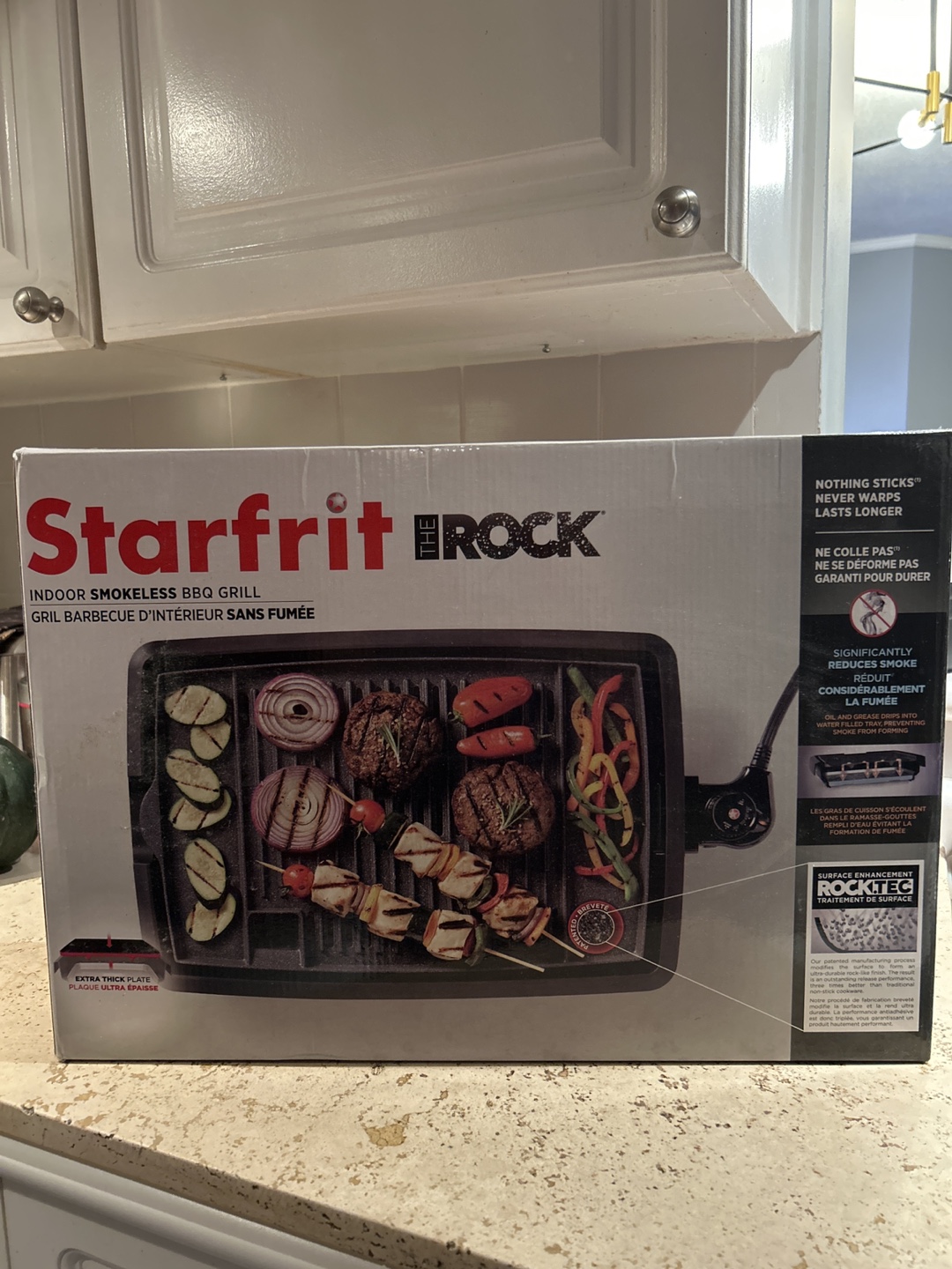 Starfrit The Rock Indoor Smokeless BBQ Grill