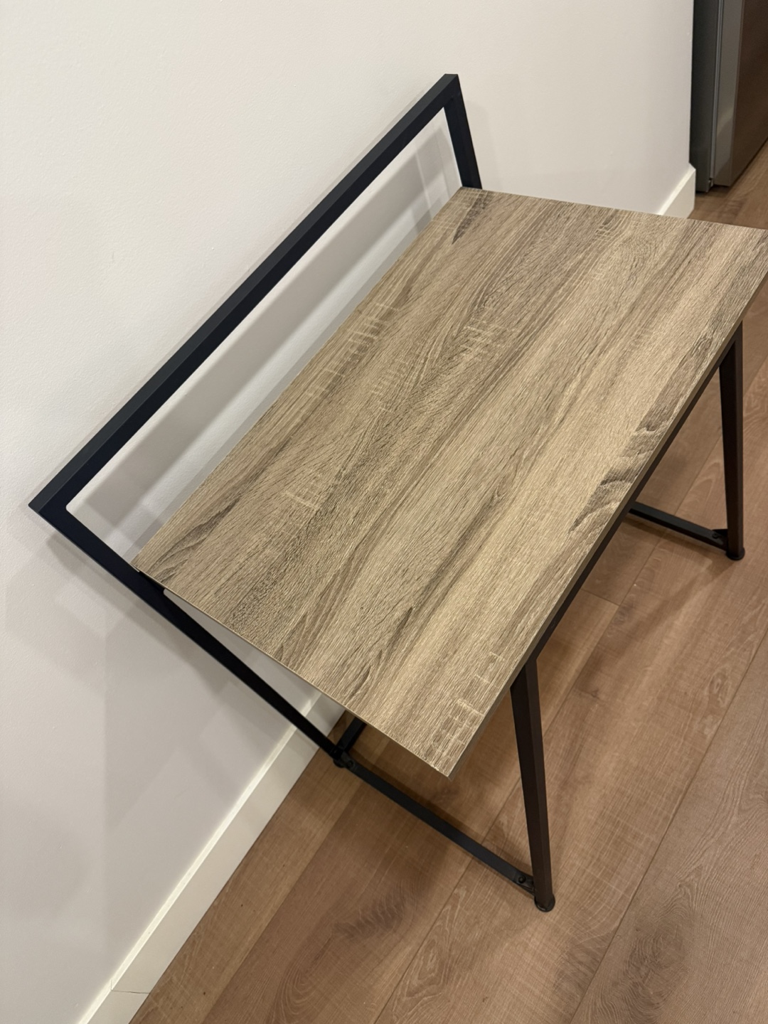 Small Desk with Metal Frame - photo 2