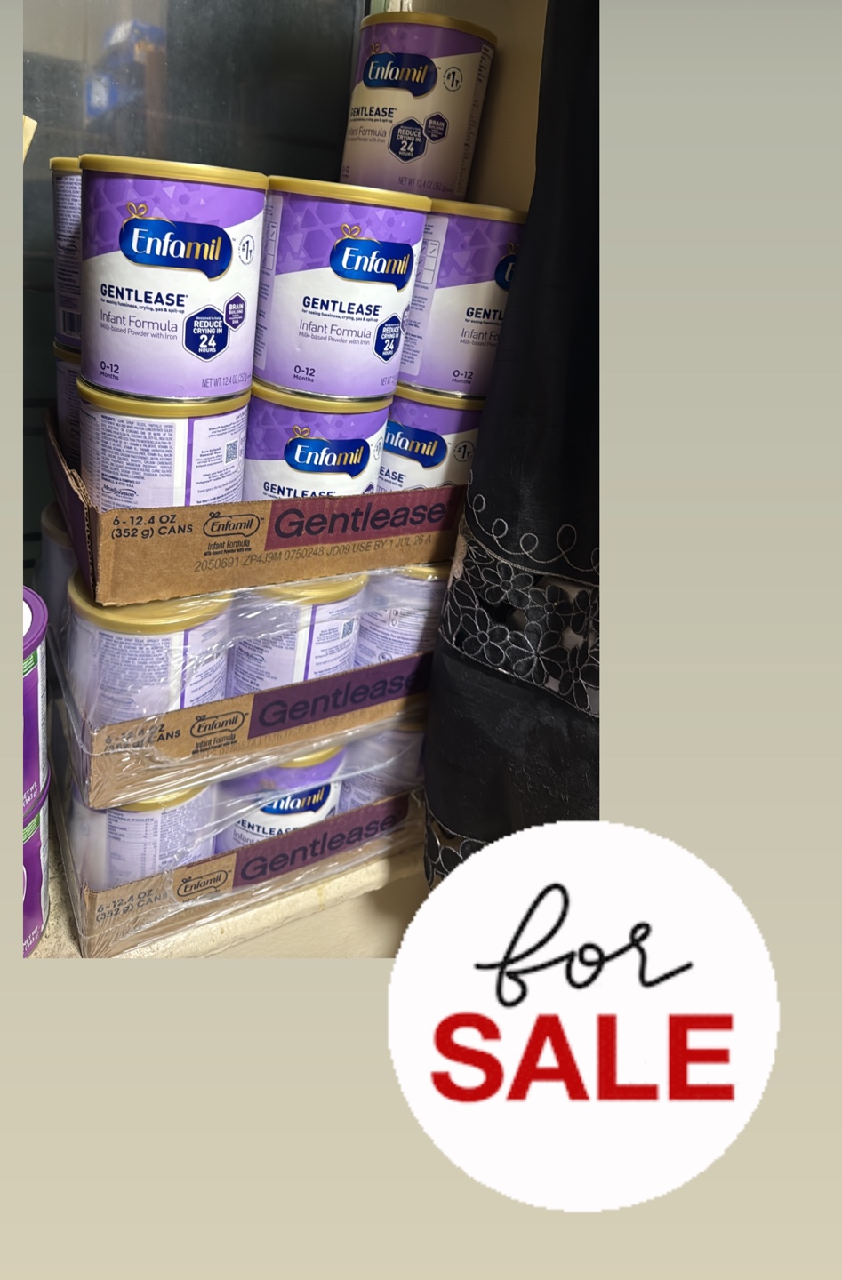 Enfamil Gentlease Infant Formula 0-12 Months (Bulk)