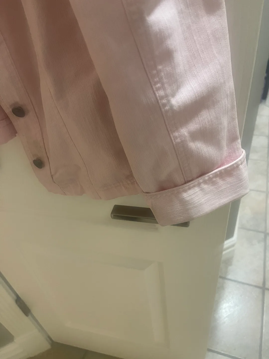 Pink Denim Jacket - Size LP image indicator(3)