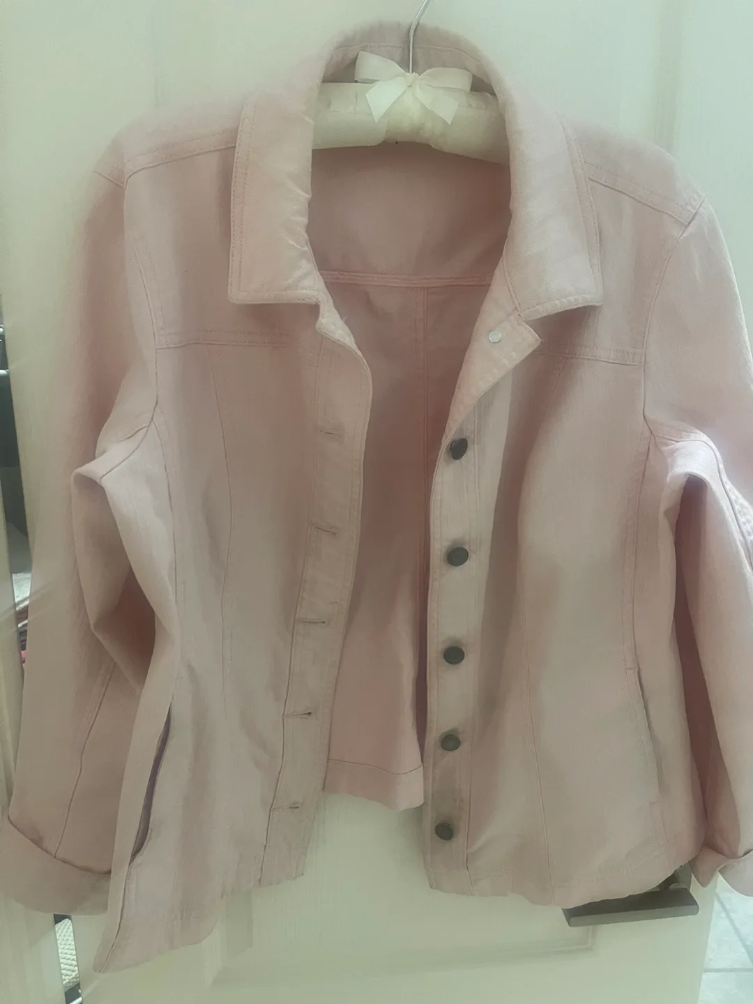 Pink Denim Jacket - Size LP image indicator(2)