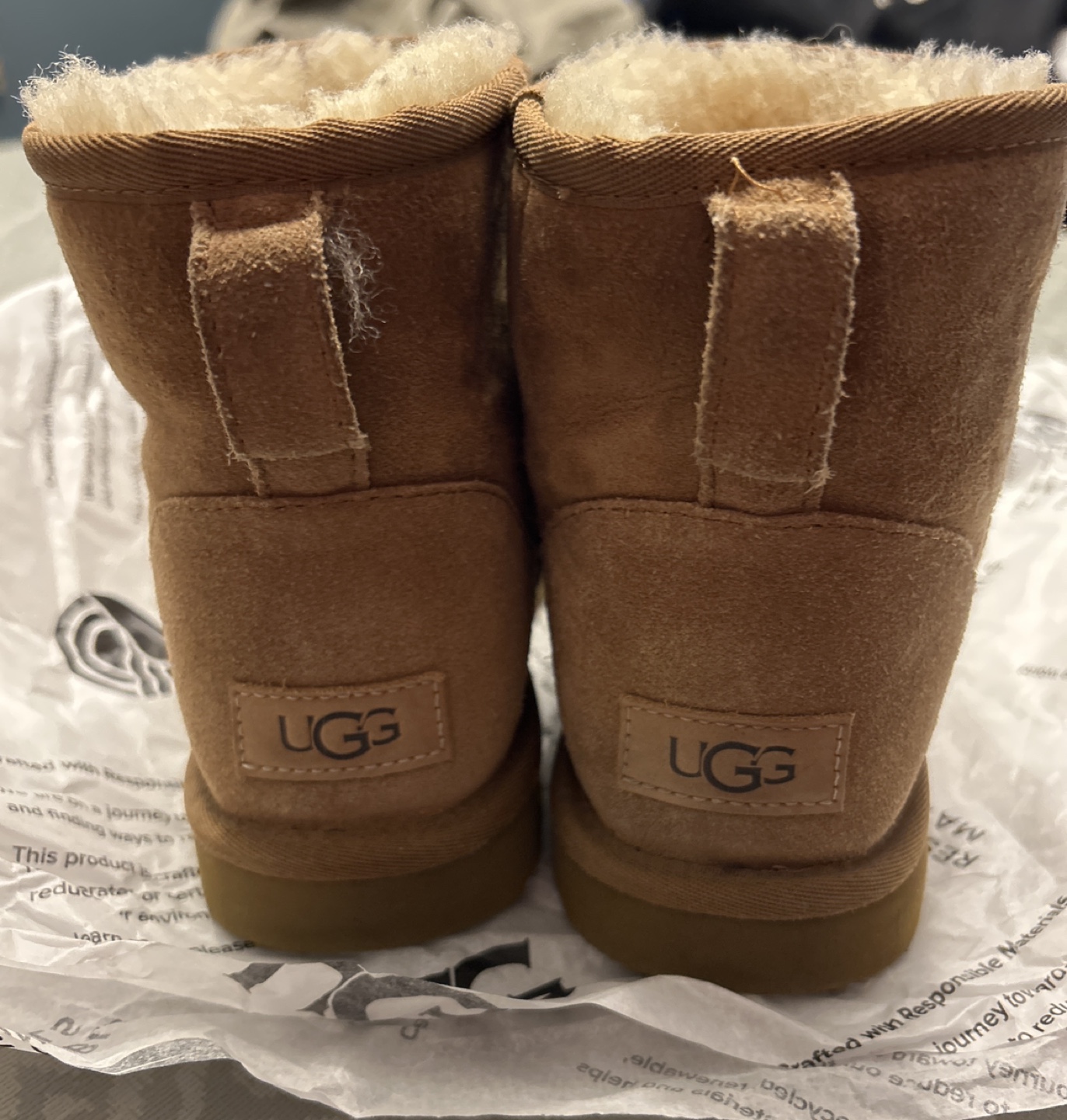 UGG Mini Bailey shearling lined Boots
