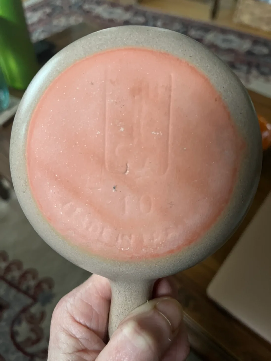 🧡❤️Set of 4 vintage stoneware French onion soup bowls image indicator(3)