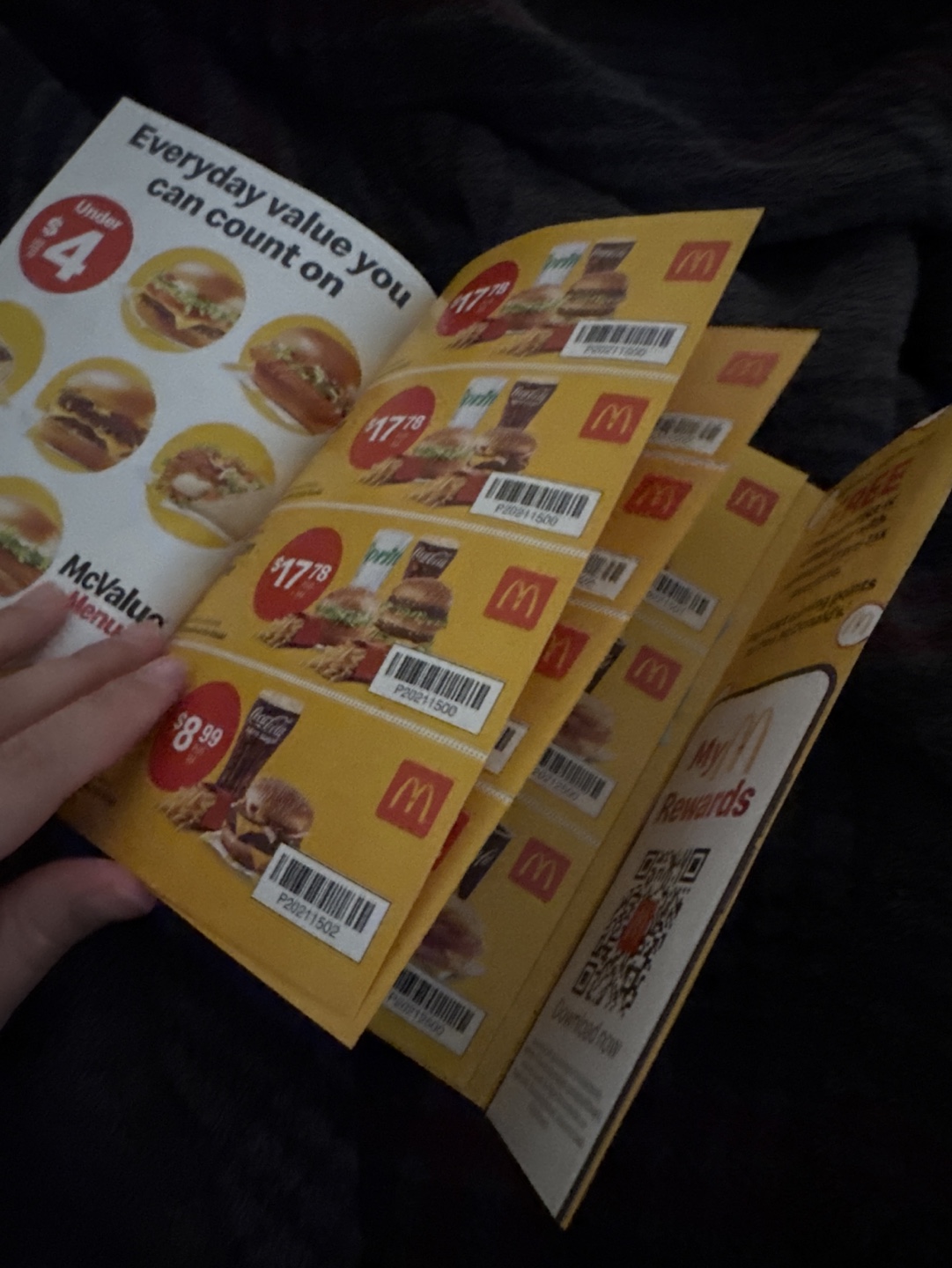 McDonald's Golden Deals Coupon Booklet - photo 2