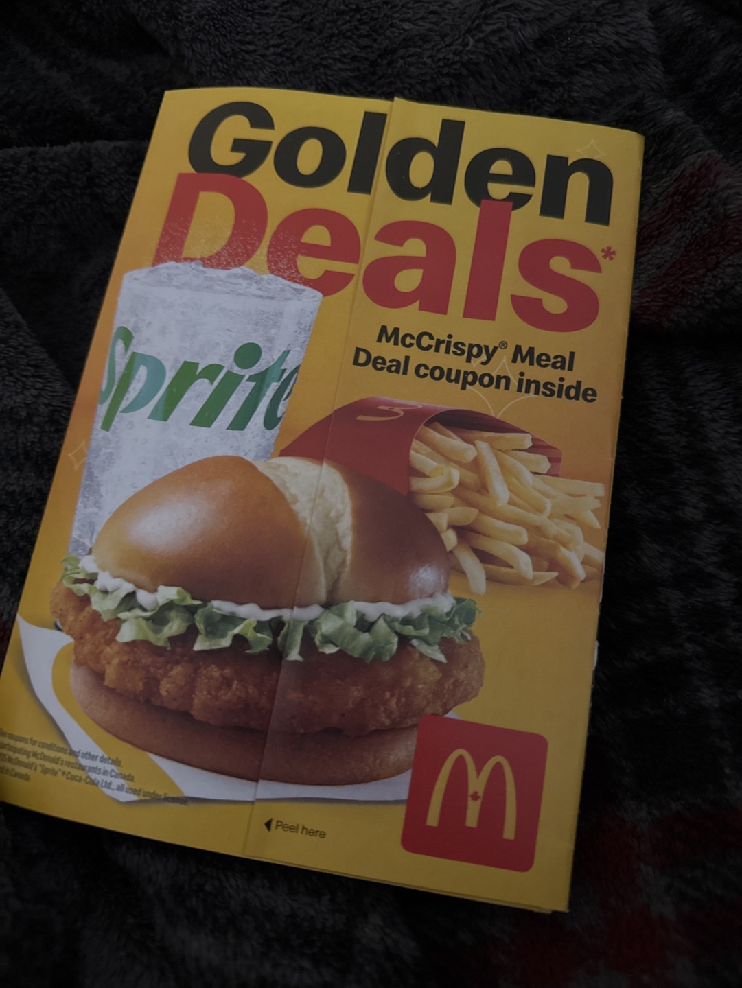McDonald's Golden Deals Coupon Booklet