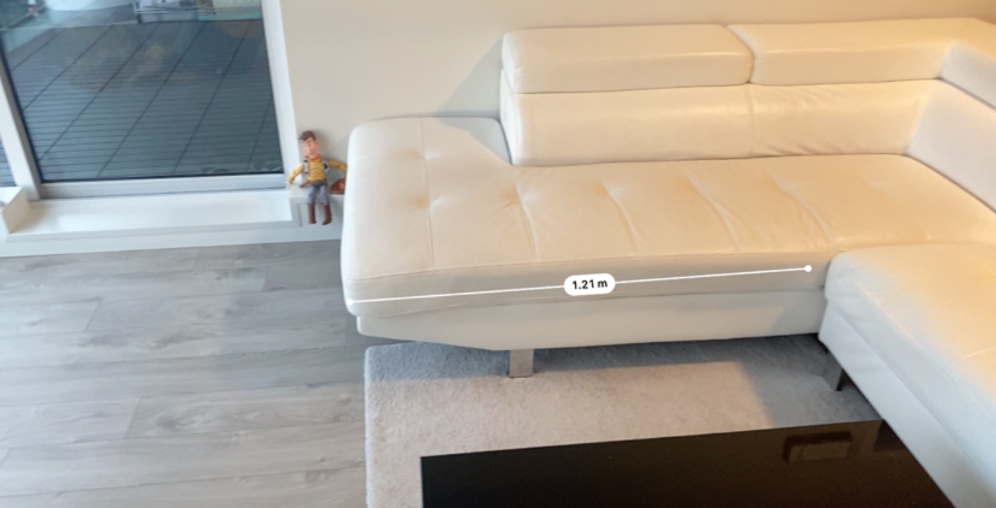 White Leather Sectional Sofa with Chaise Lounge - photo 2