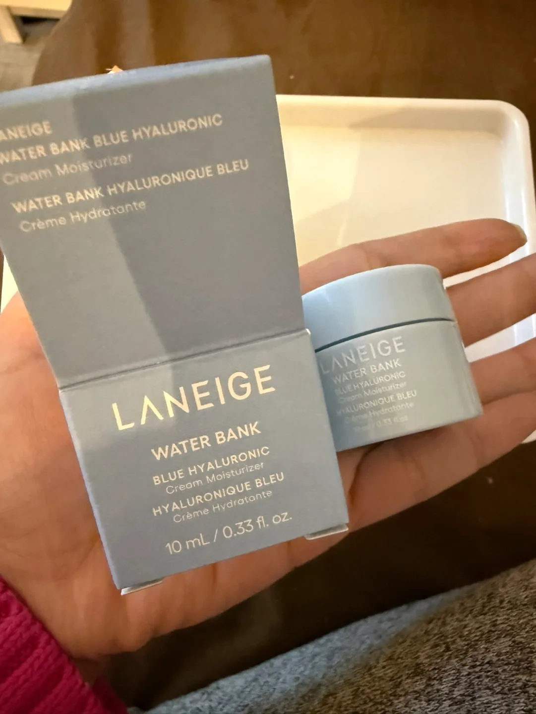 LANEIGE Water Bank Blue Hyaluronic Cream Moisturizer - 10ml image indicator(2)