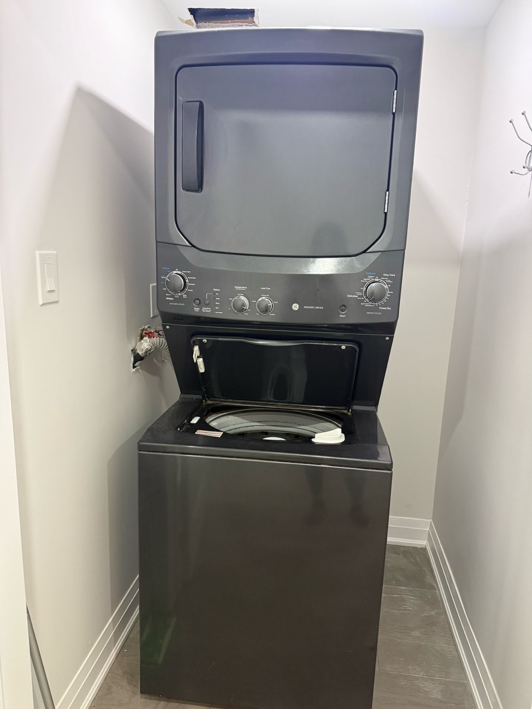 GE Stackable Washer and Dryer