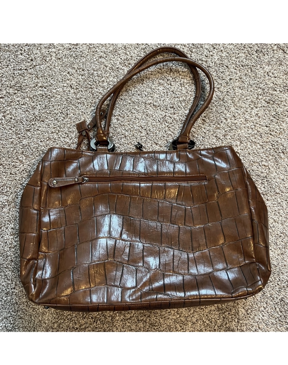 Red Carpet Collection - large brown leather tote - photo 5