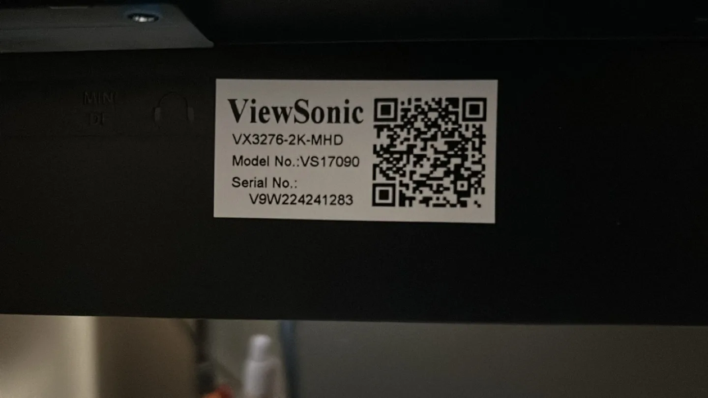 ViewSonic VX3276-2K-MHD 32-inch Curved Monitor image indicator(3)