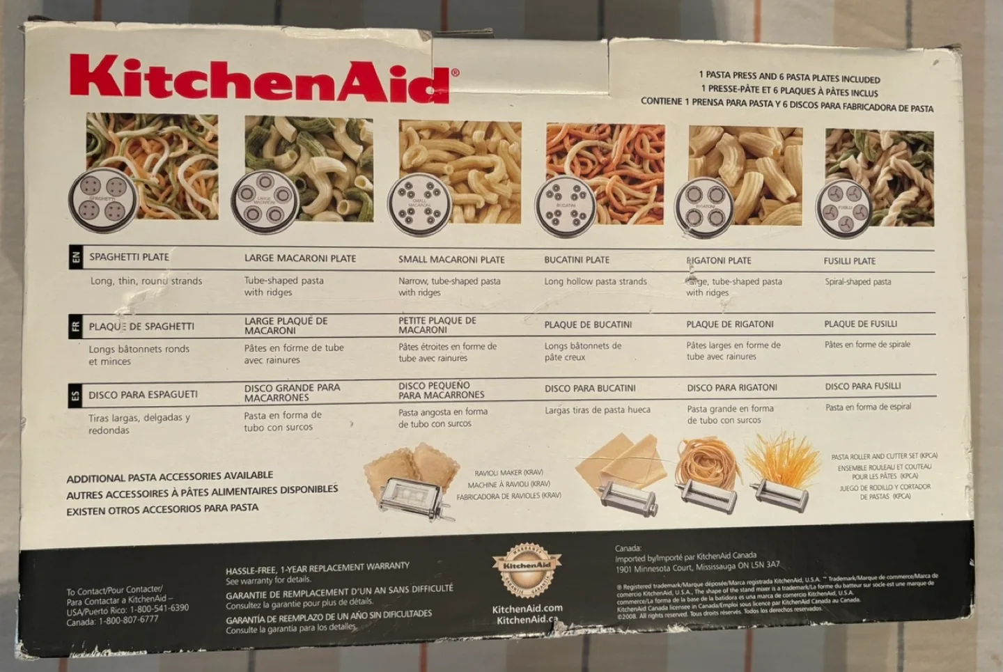 KitchenAid Pasta Press attachment image indicator(5)