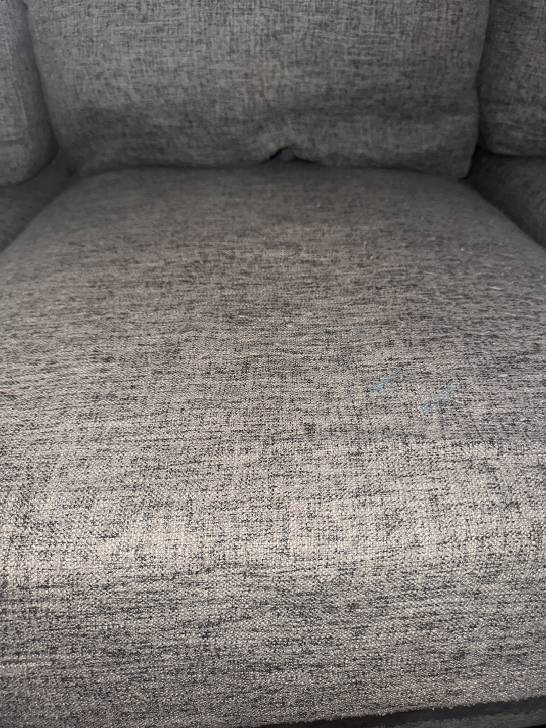 Grey Fabric Sectional Sofa 107.5” Wide - photo 5