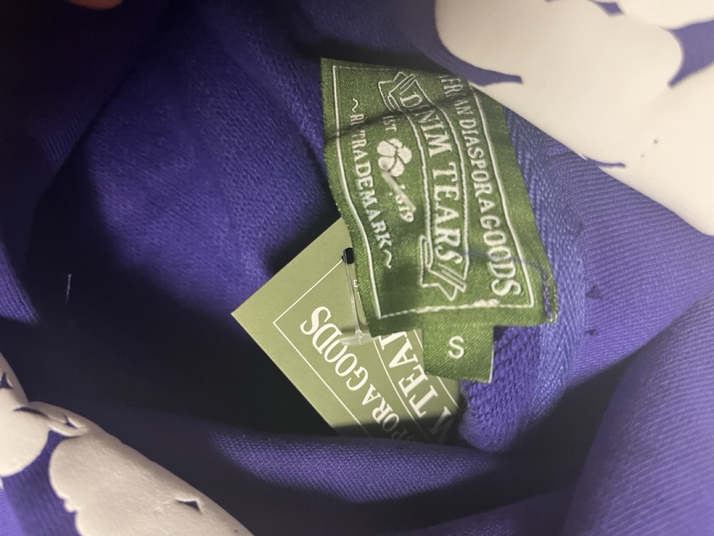 Denim Tears Hoodie Size Small - photo 3
